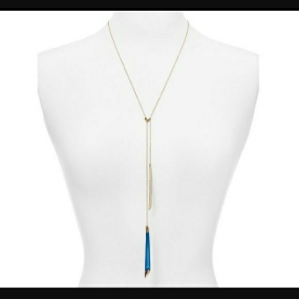 NWOT Alexis bittar lariat necklace