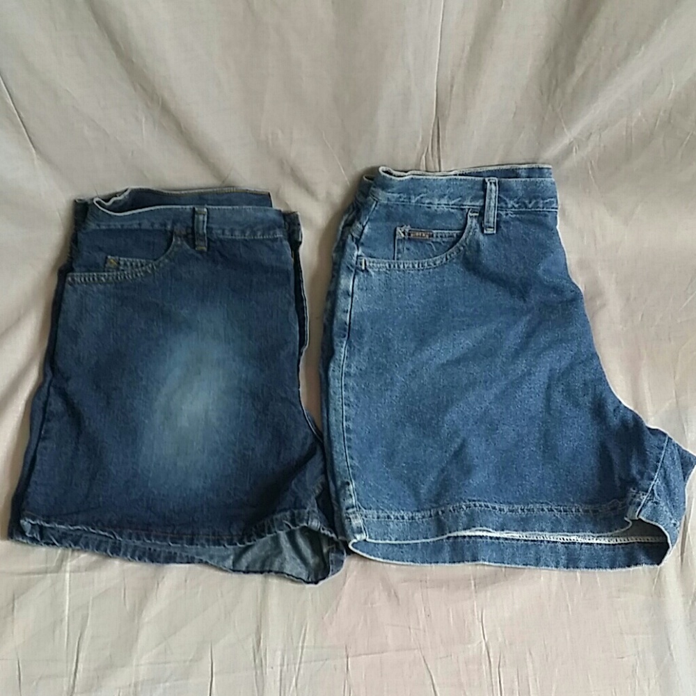 BUNDLE Shorts Riders Size 18 M Denim