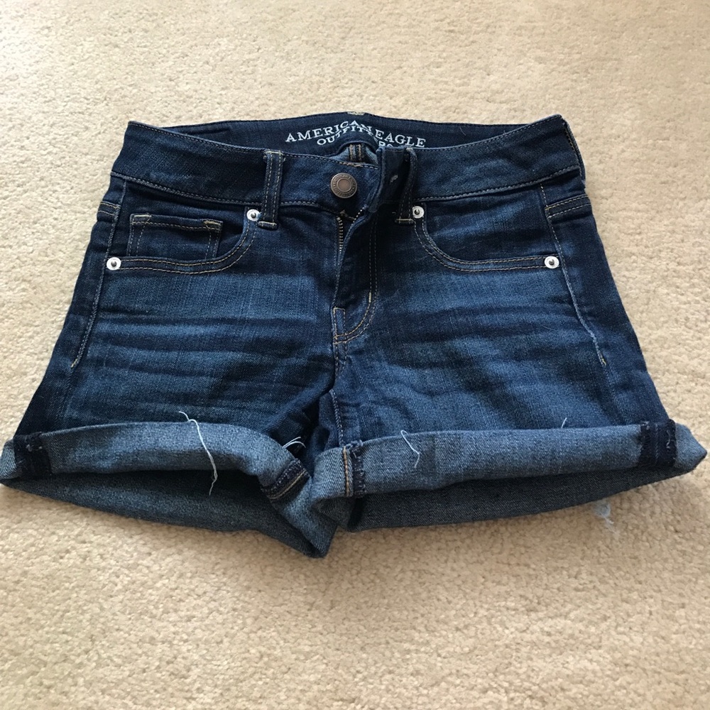 American eagle jean shorts
