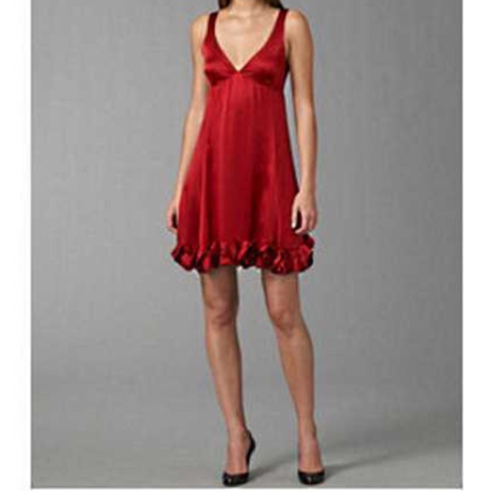 Rebecca Taylor Satin cocktail dress