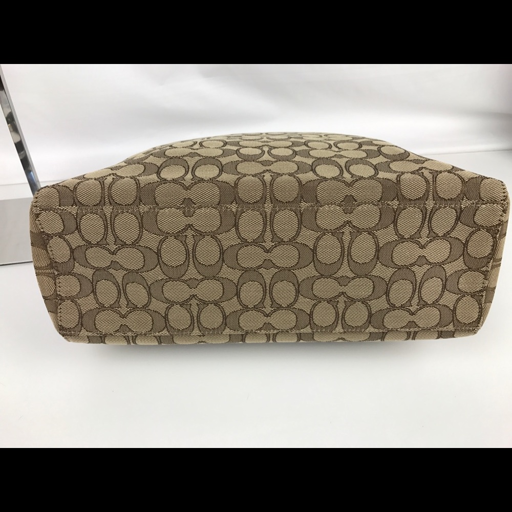 Coach Celeste Signature Convertible Hobo - Picture 7 of 8
