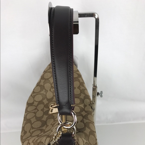 Coach Celeste Signature Convertible Hobo - Picture 5 of 8