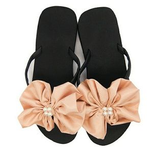 Drois bow-knot Fashion women's Platform flip flops
