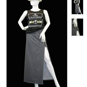 Side zipper skirt