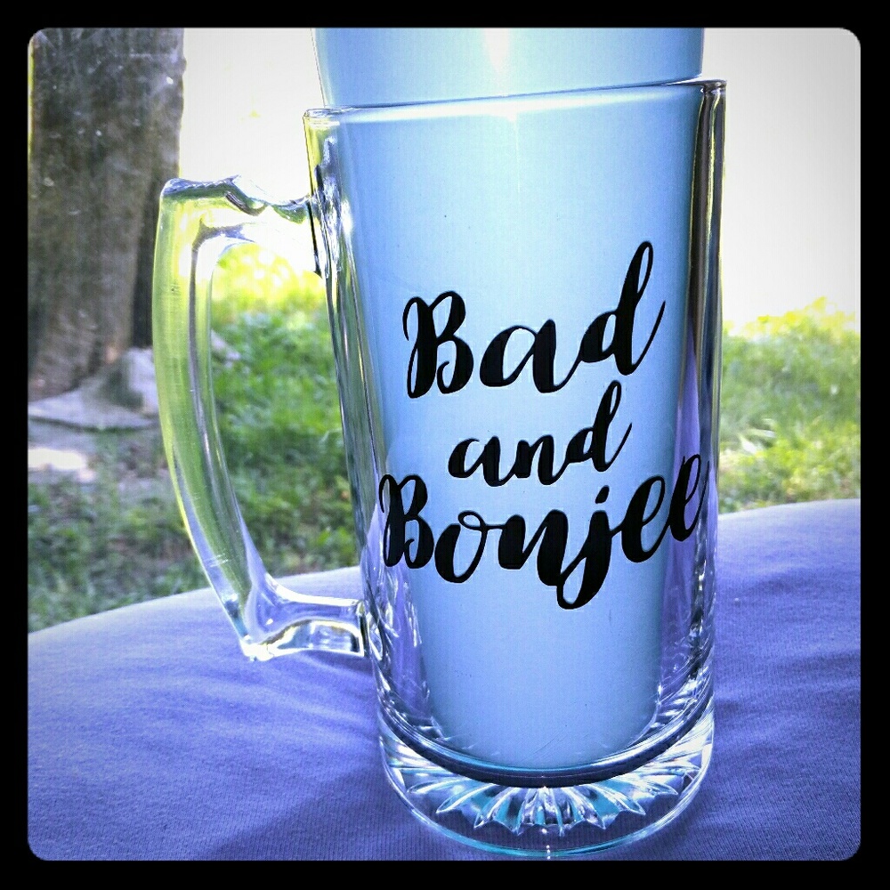 Bad and Boujee 27oz Beer mug