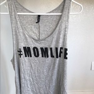 #momlife tank top