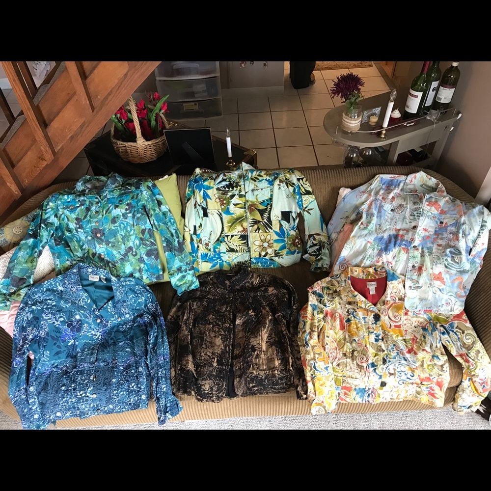 10 item Chico's bundle size 2 (12 standard sizing)