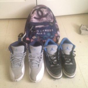 Jordan 3 , Jordan 12 & Chanel Backpack