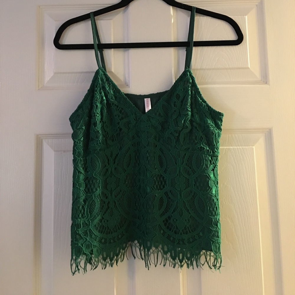 Emerald Green Crop Top