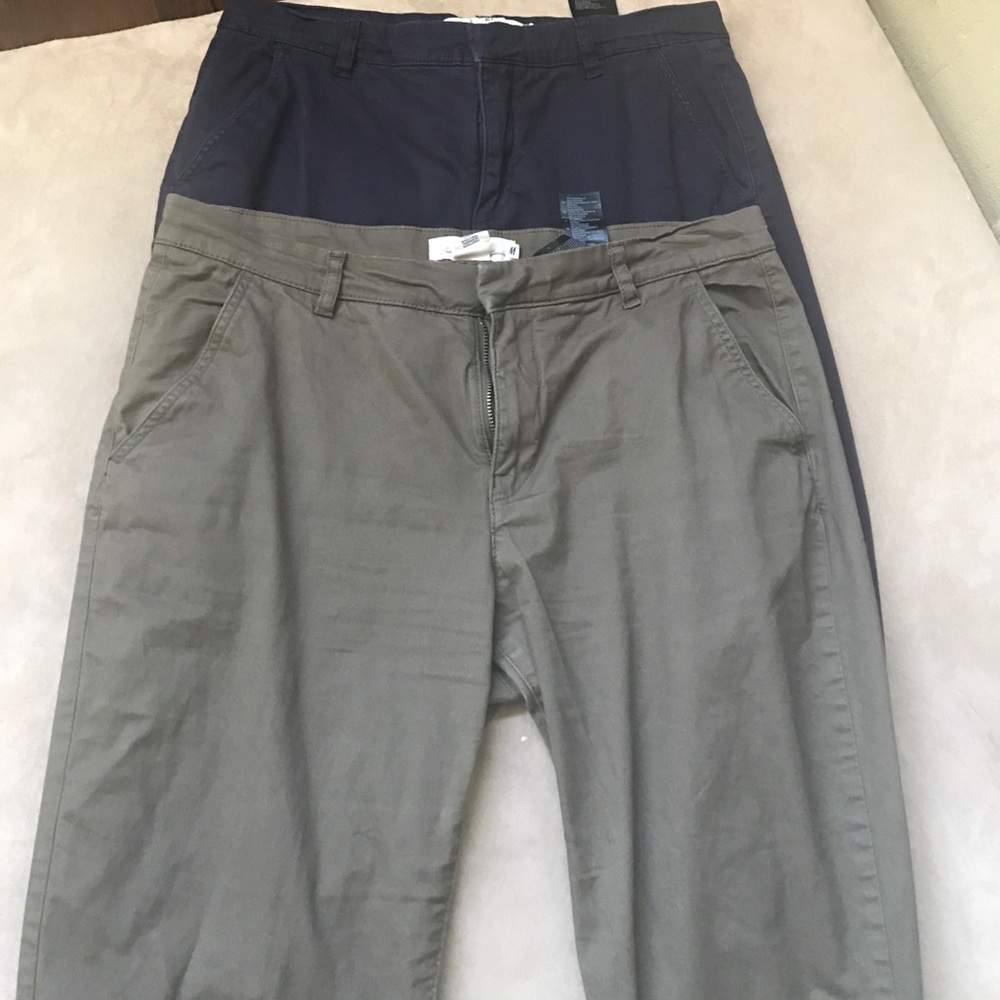 2 pair of cargo pants from H&M