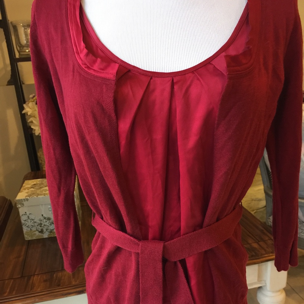 Brand New York and comp size Xs cardigan/ shirt