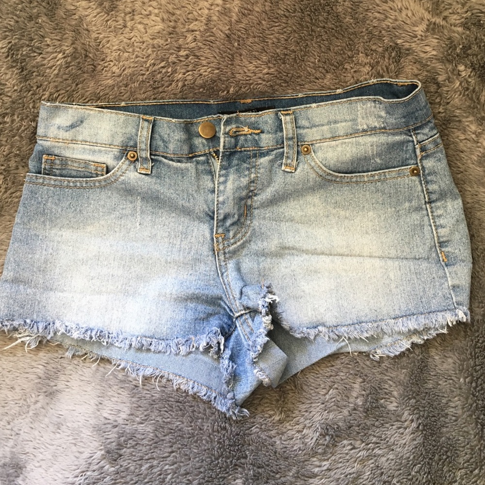 Forever 21 High Waisted Jean Shorts
