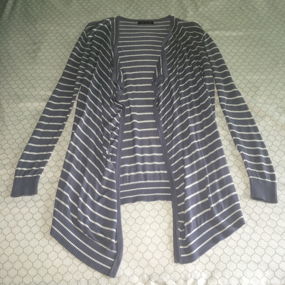 Striped cardigan