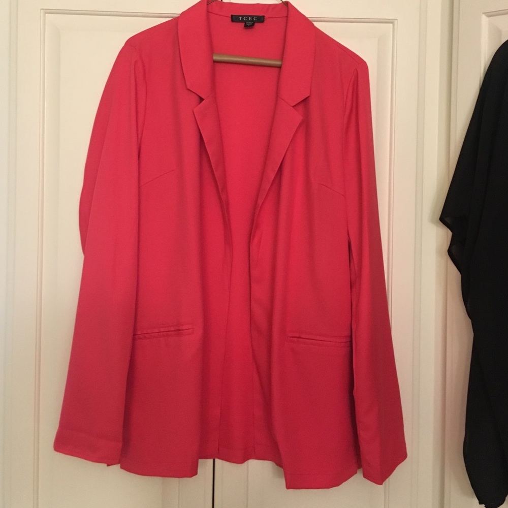 Pink blazer