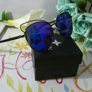 HIGH QUALITY CAT EYE MIRROR VINTAGE SUNGLASSES