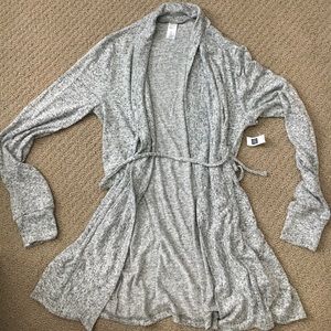 Super soft Gap Body cardigan with waist tie