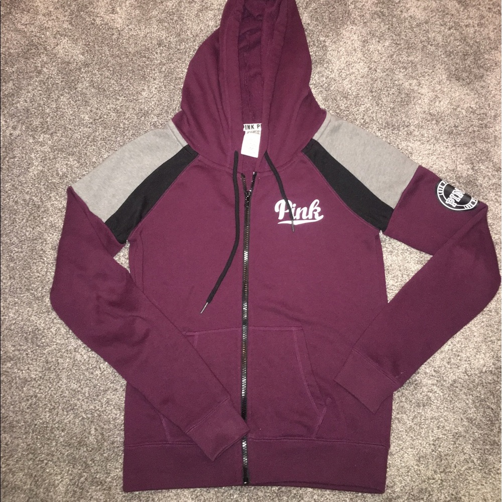 PINK victoria's secret zip up