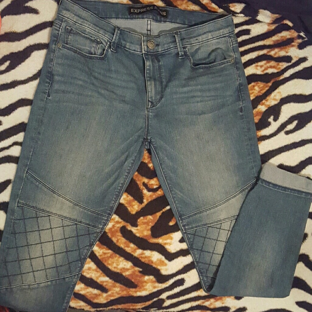 EXPRESS legging skinny jeans