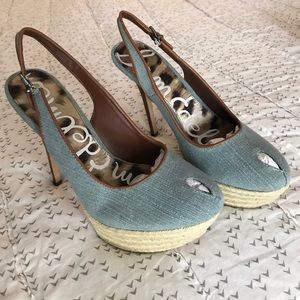 NEW Sam Edelman platform heels