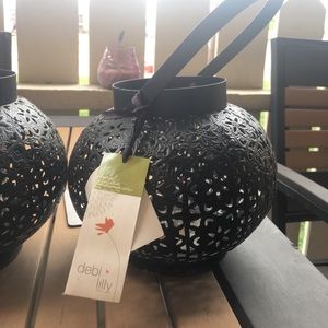 Debi Lilly Halloween Metal Lantern