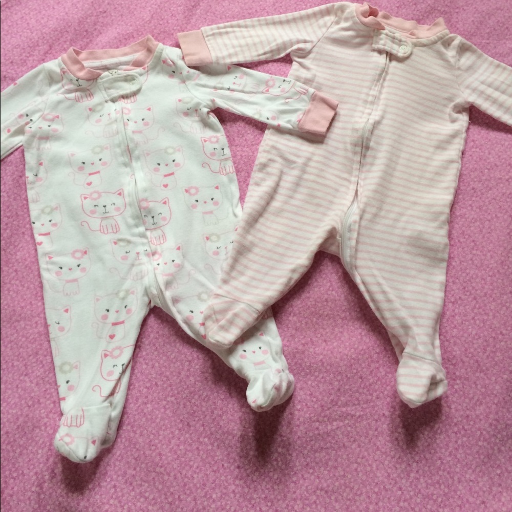 2 Koala Baby footie pjs