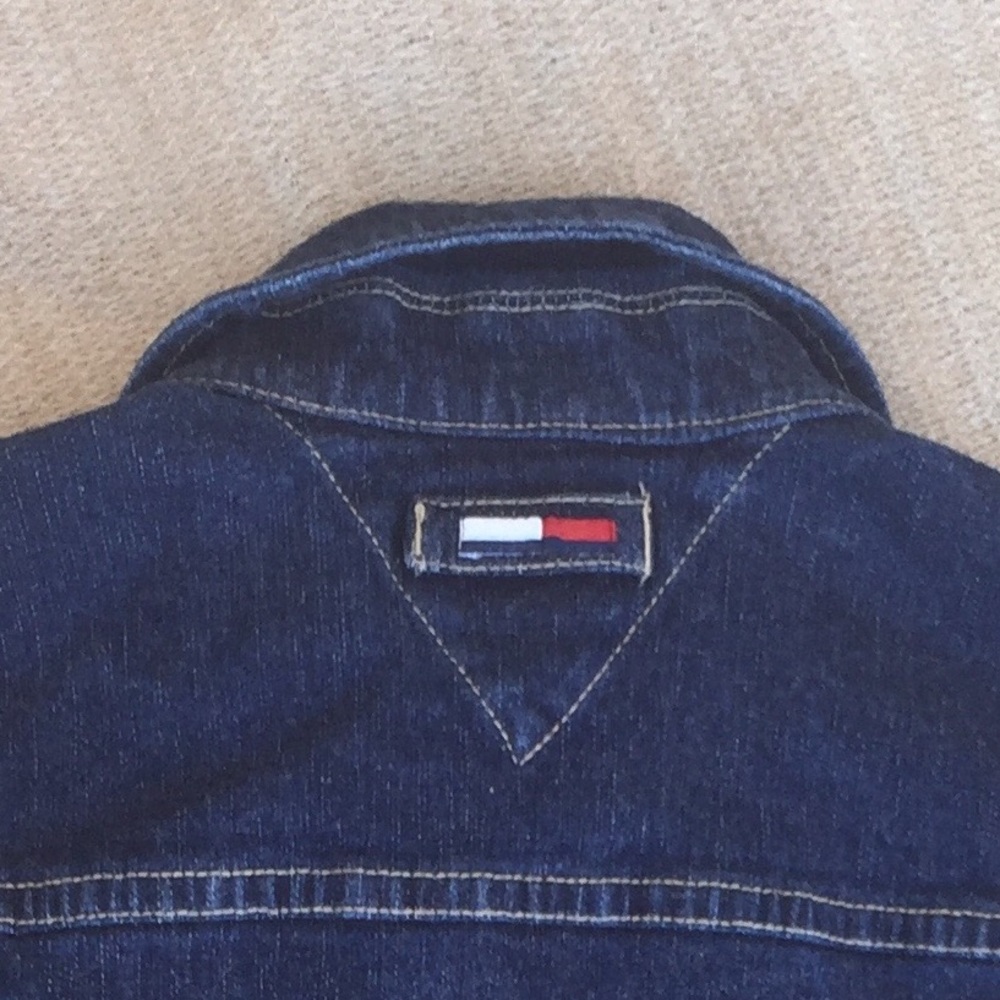 Tommy Jeans Vintage Dark Wash Jean Jacket Sp - Picture 4 of 5