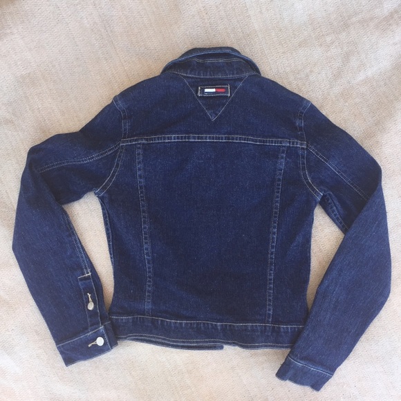 Tommy Jeans Vintage Dark Wash Jean Jacket Sp - Picture 3 of 5