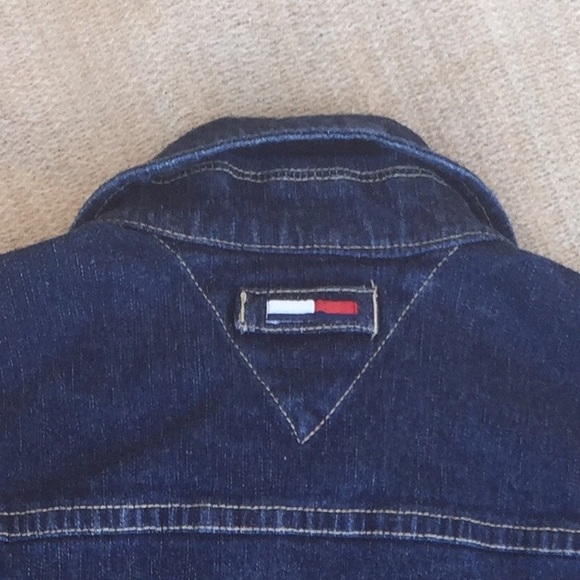 Tommy Jeans Vintage Dark Wash Jean Jacket Sp - Picture 4 of 5