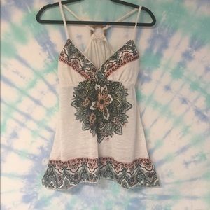 Floral tank top