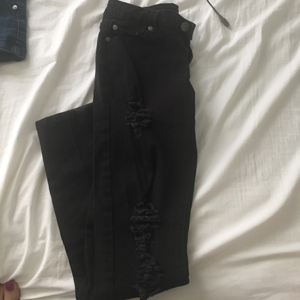 Holy black skinny jeans