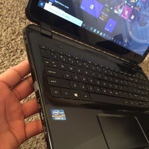 Laptop touch hap