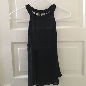 Naked Zebra black tank