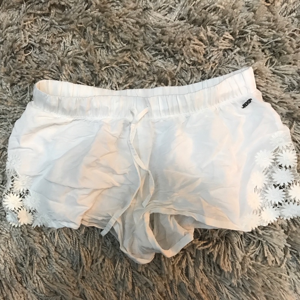 White shorts