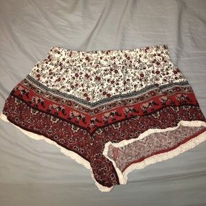 Forever 21 Boho Print Shorts