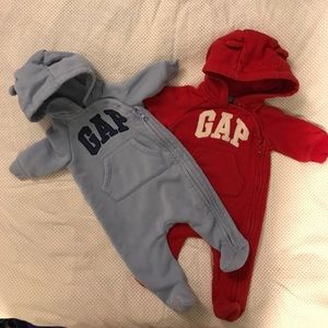 Gap Sweatshirt Material Romper Set
