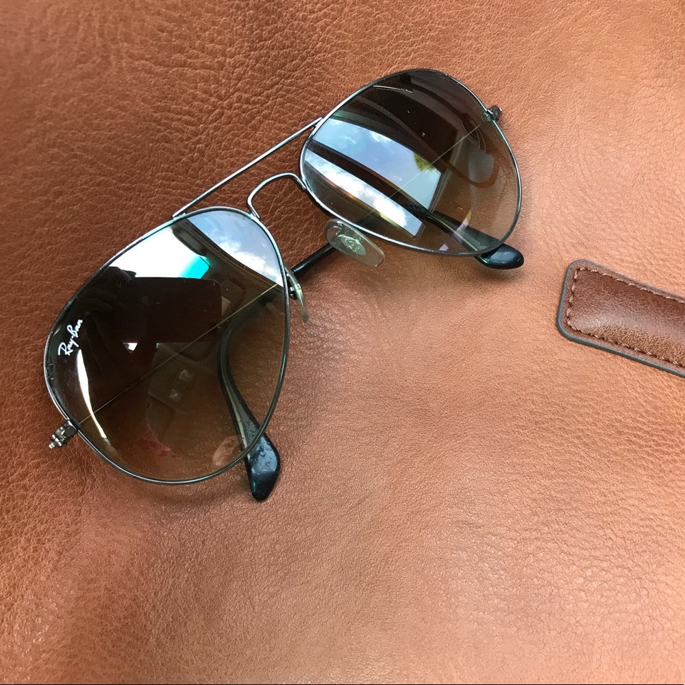 Authentic Brown Ray-Ban Aviators
