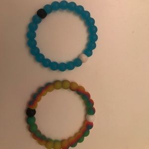 Small rainbow and blue lokai