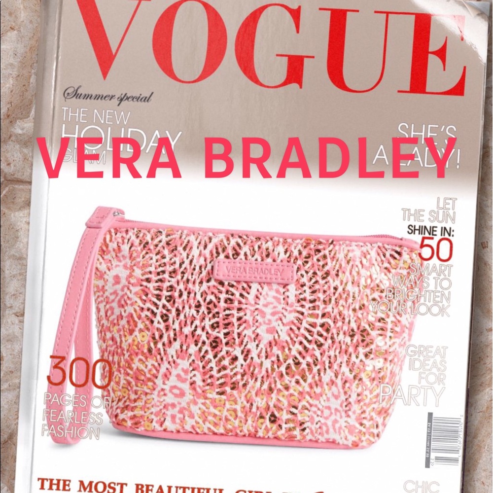 VERA BRADLEY MESH SEQUIN WRISTLET