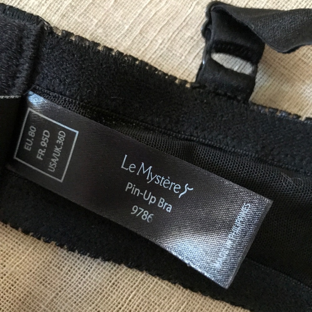 Two (2) Le Mystere Bras 36D Pin-up Heather Tshirt - Picture 6 of 8