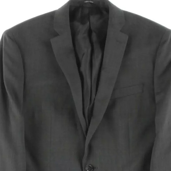 Bar III Gray Wool SlimFit Pinot 2Button Blazer 38R - Picture 7 of 7