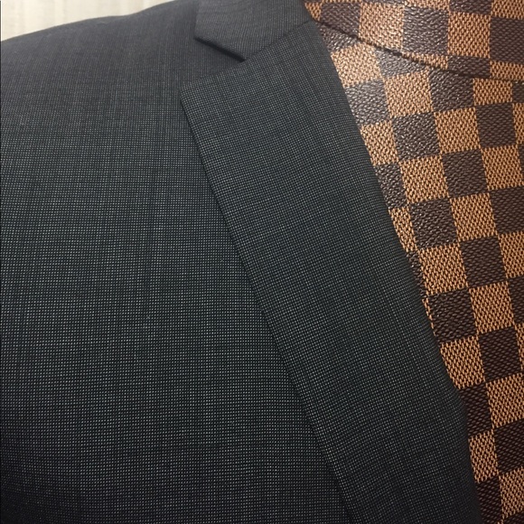 Bar III Gray Wool SlimFit Pinot 2Button Blazer 38R - Picture 3 of 7