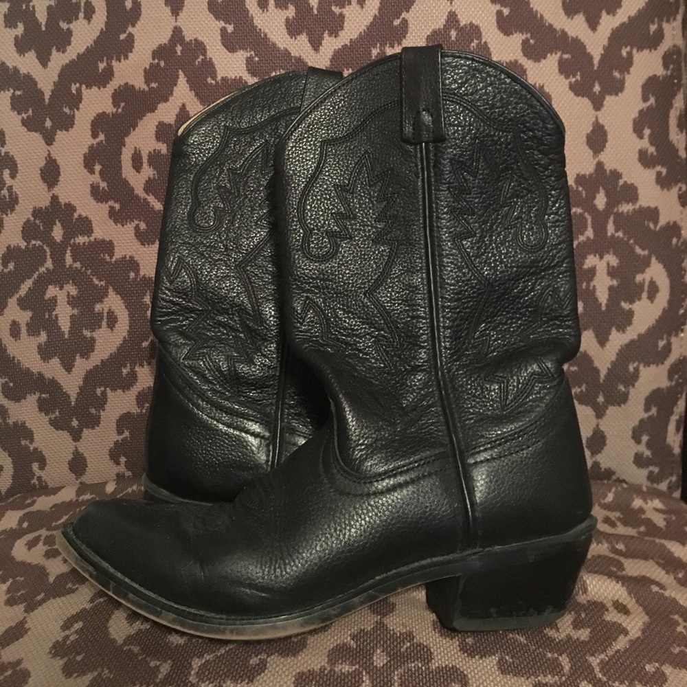 🎄Sale!! Leather cowboy boots