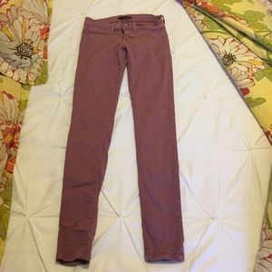 Light purple skinny jeans