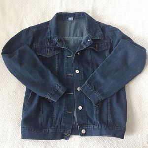 Boyfriend Jean / Denim Dark Wash Jacket