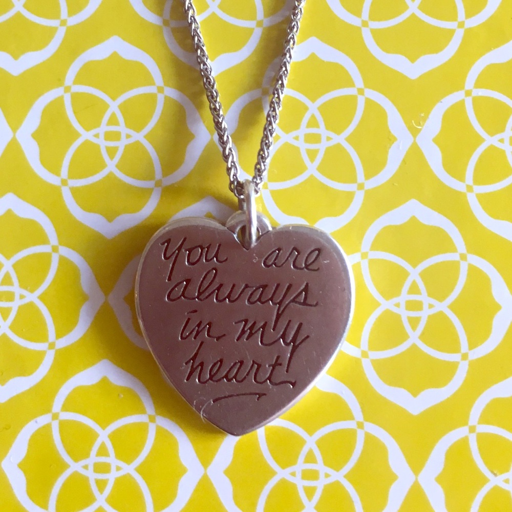 "You Are Always in my heart" Charm