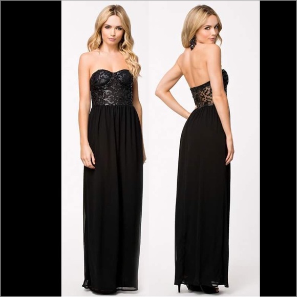 Cocktail Evening Maxi Gown - Picture 3 of 3