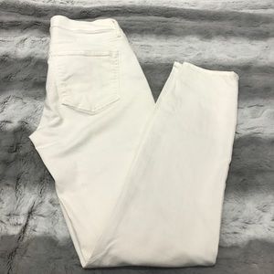 Gap white 26r legging jean white EUC