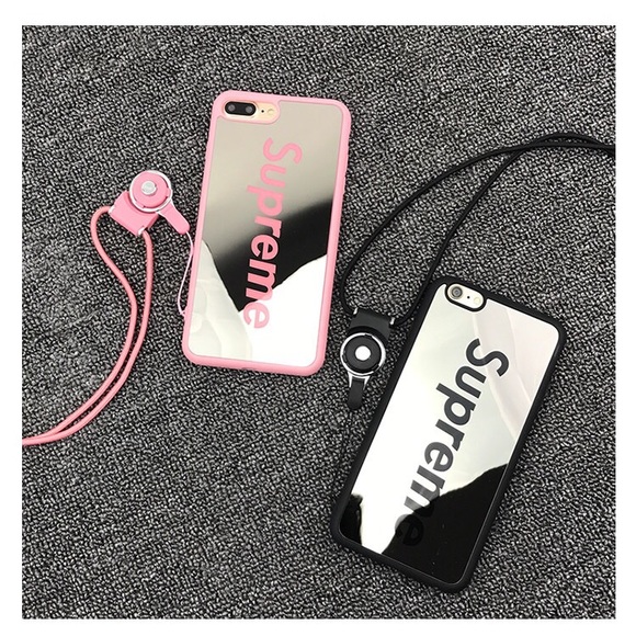 Supreme iPhone 7 iPhone 7 plus mirror phone case - Picture 2 of 8