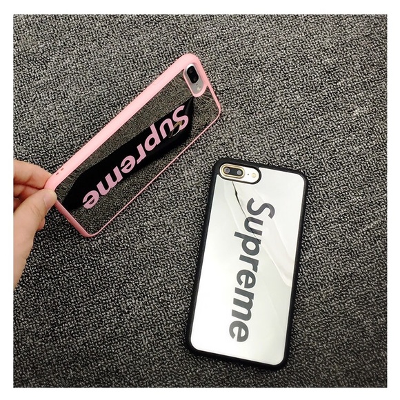Supreme iPhone 7 iPhone 7 plus mirror phone case - Picture 7 of 8