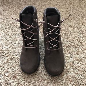 Timberland wedge boots